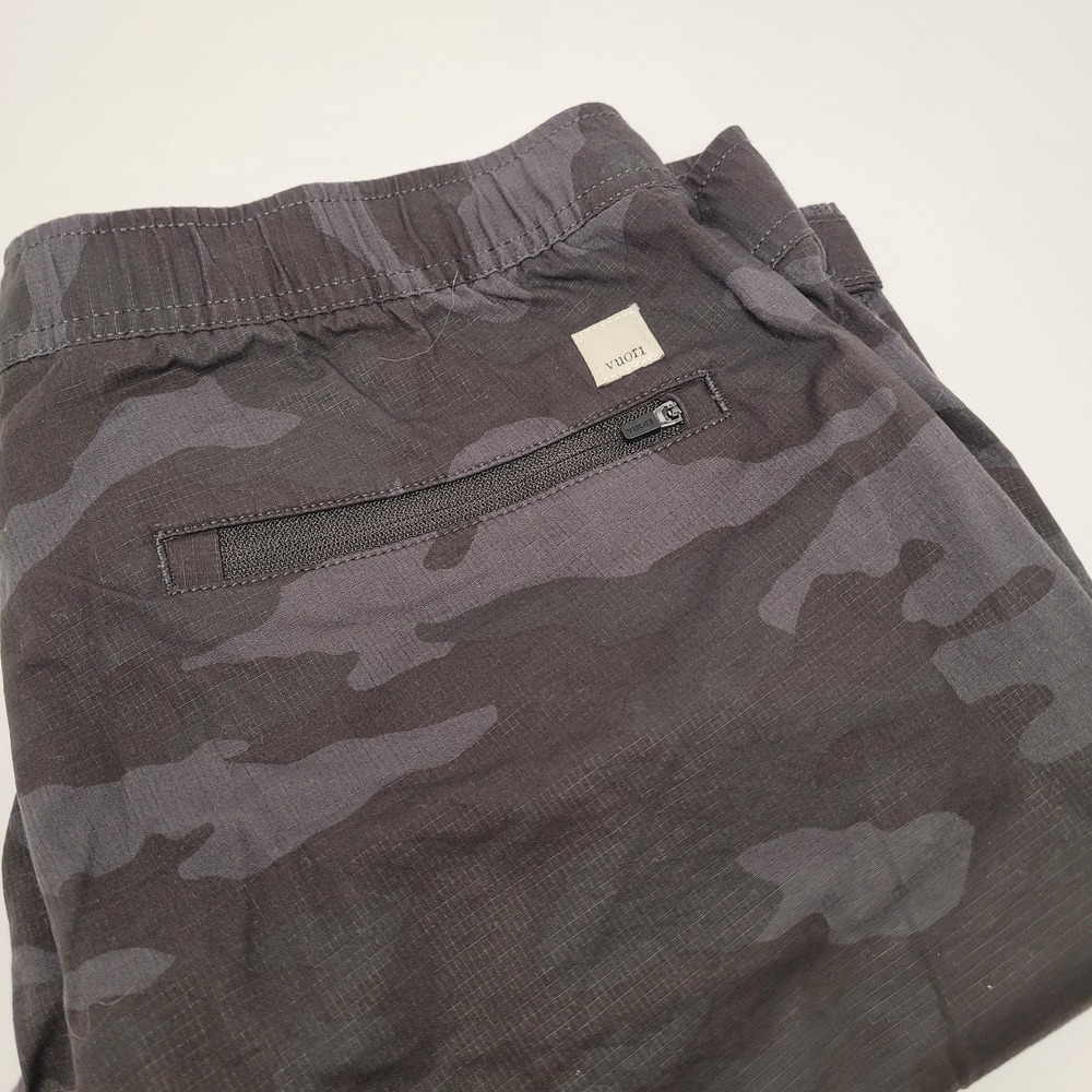 Vuori Ripstop Pants Women Large Black Camo NWOT VW401 Tapered Jogger - Picture 2 of 7